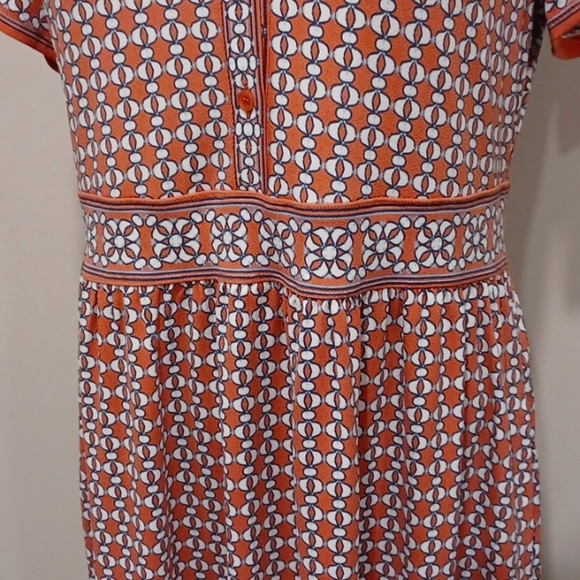 Max Studio Button Front Retro Style Midi Dress NEW- Sz. Med - Picture 9 of 13